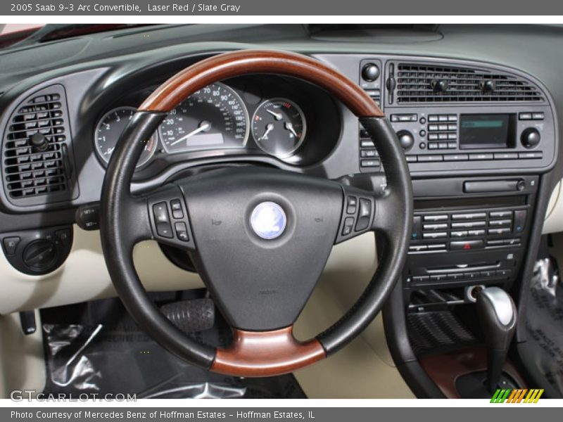 Dashboard of 2005 9-3 Arc Convertible