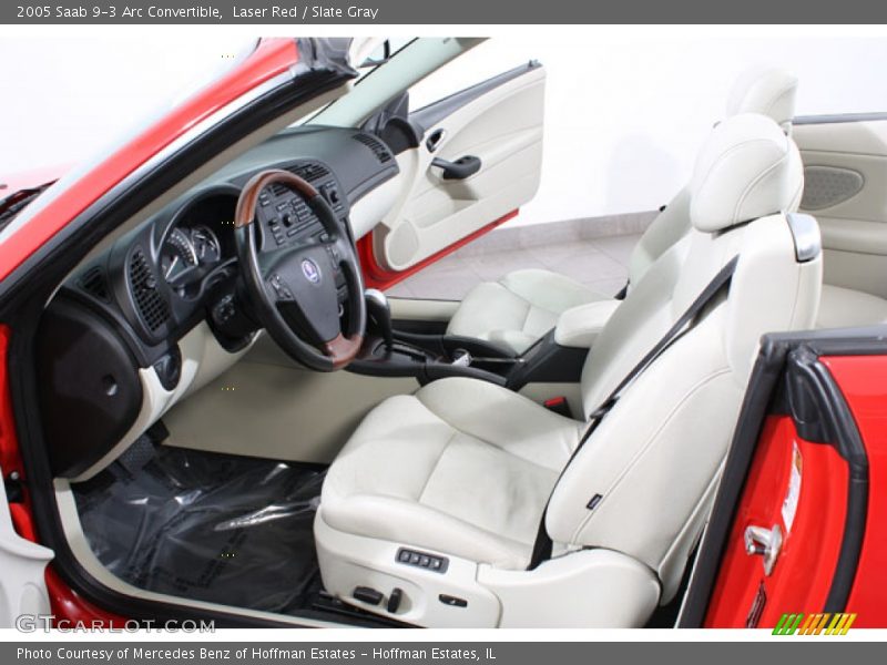 Front Seat of 2005 9-3 Arc Convertible