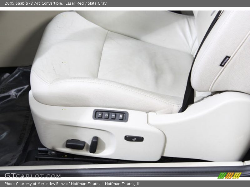 Front Seat of 2005 9-3 Arc Convertible