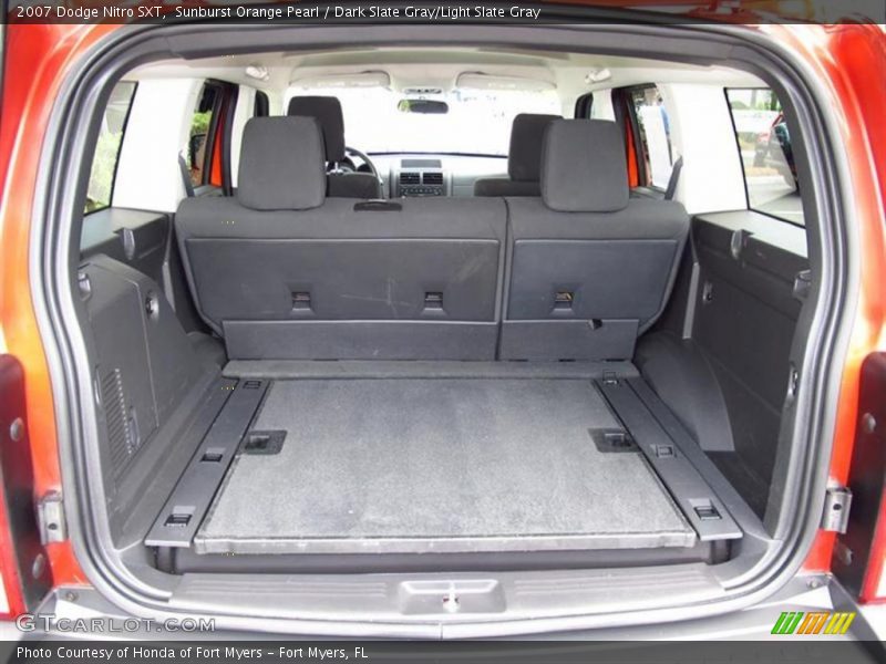 Sunburst Orange Pearl / Dark Slate Gray/Light Slate Gray 2007 Dodge Nitro SXT