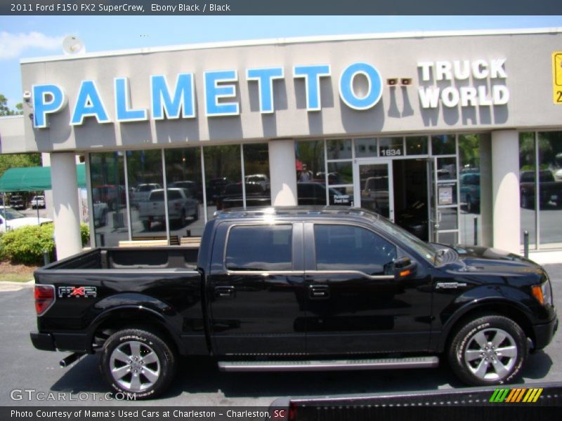 Ebony Black / Black 2011 Ford F150 FX2 SuperCrew