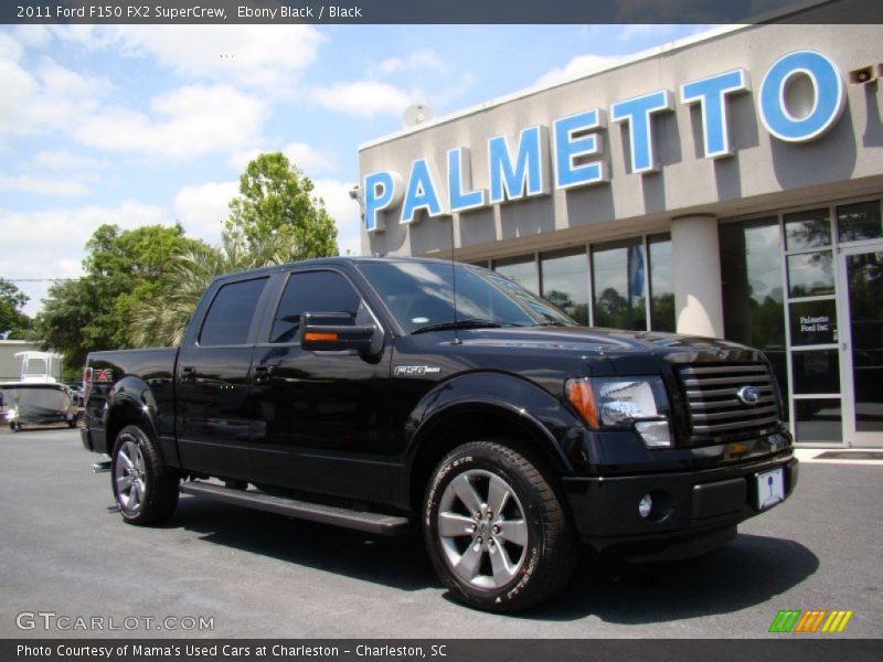 Ebony Black / Black 2011 Ford F150 FX2 SuperCrew