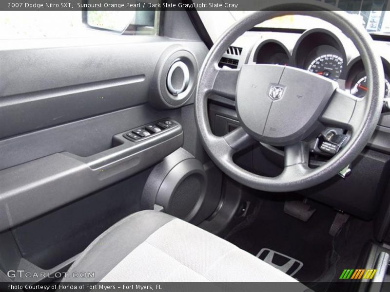 Sunburst Orange Pearl / Dark Slate Gray/Light Slate Gray 2007 Dodge Nitro SXT
