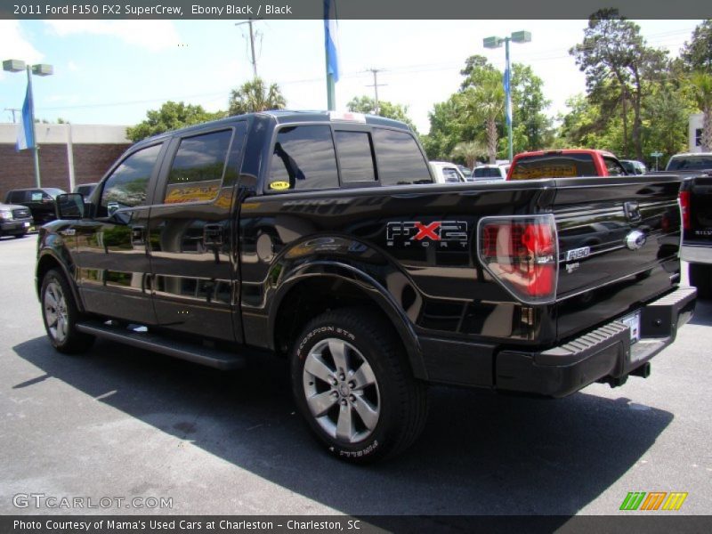 Ebony Black / Black 2011 Ford F150 FX2 SuperCrew
