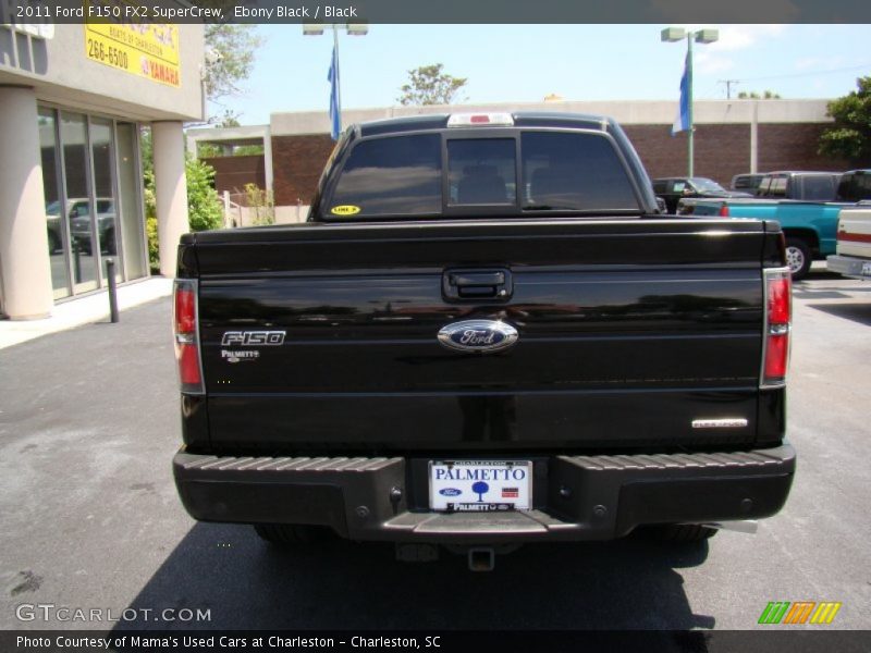 Ebony Black / Black 2011 Ford F150 FX2 SuperCrew