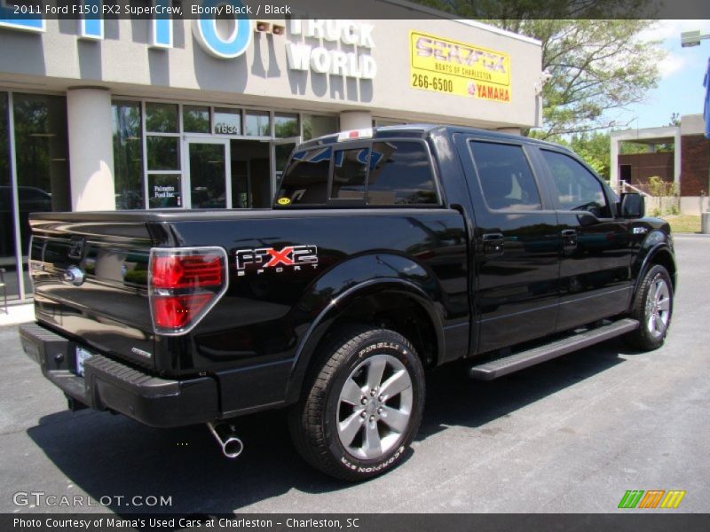 Ebony Black / Black 2011 Ford F150 FX2 SuperCrew