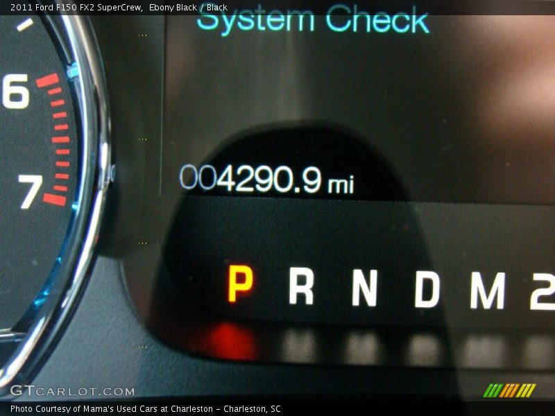 Ebony Black / Black 2011 Ford F150 FX2 SuperCrew