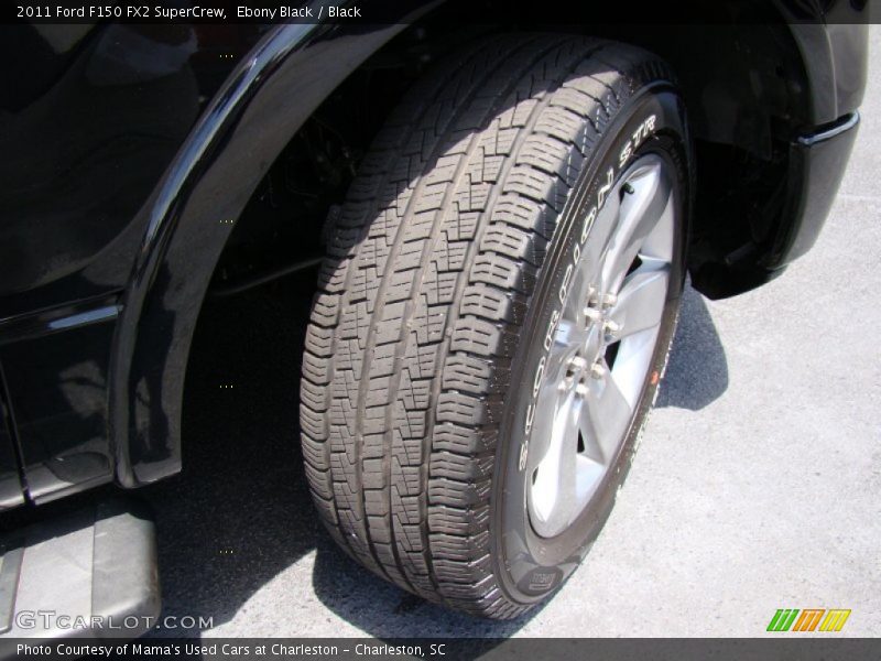 Ebony Black / Black 2011 Ford F150 FX2 SuperCrew