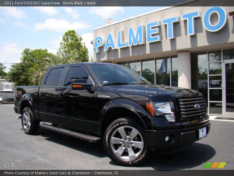 Ebony Black / Black 2011 Ford F150 FX2 SuperCrew