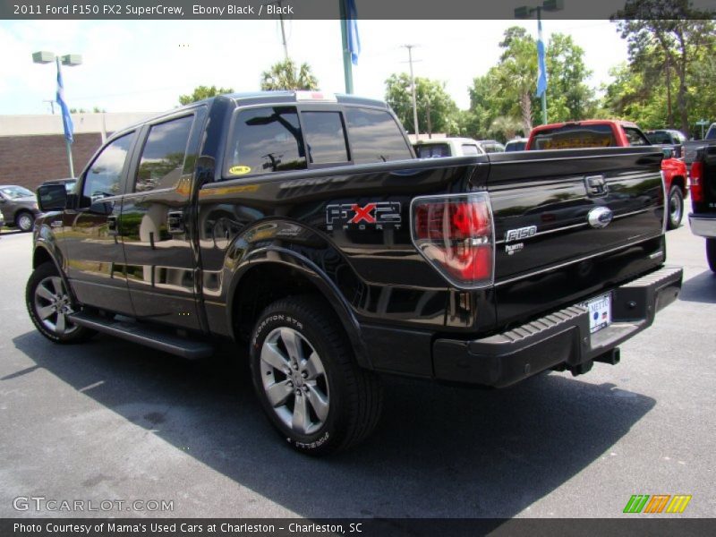 Ebony Black / Black 2011 Ford F150 FX2 SuperCrew
