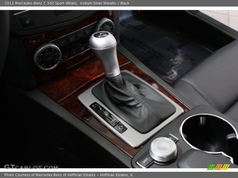 Iridium Silver Metallic / Black 2011 Mercedes-Benz C 300 Sport 4Matic