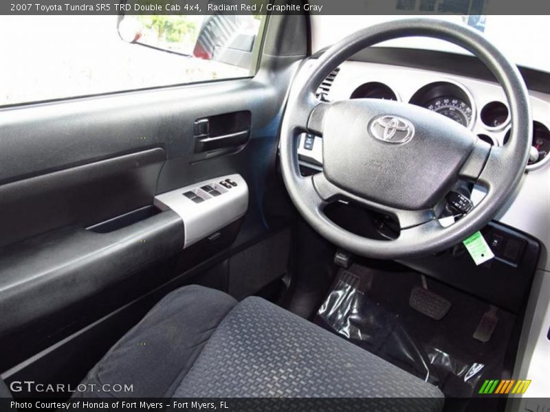 Radiant Red / Graphite Gray 2007 Toyota Tundra SR5 TRD Double Cab 4x4