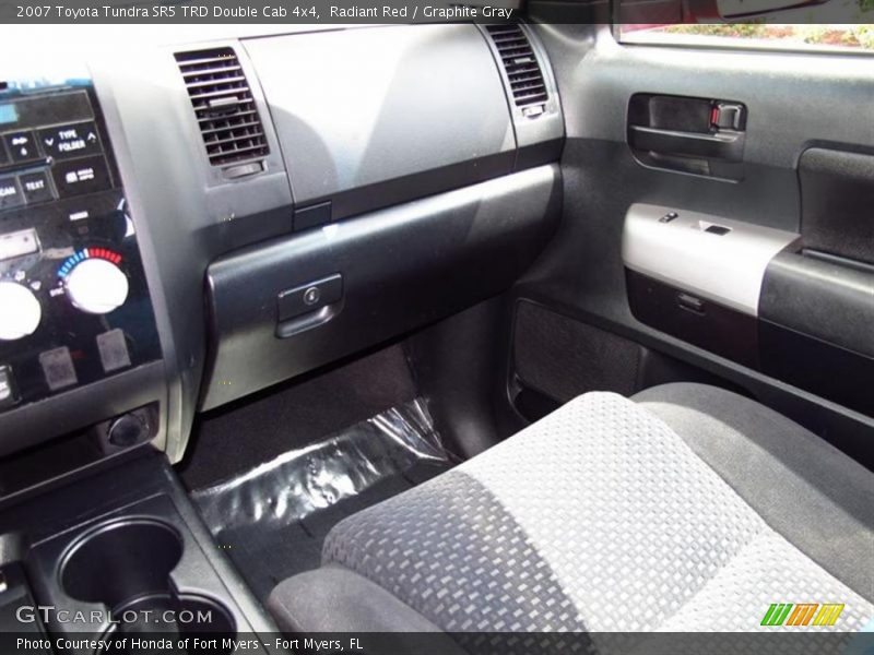 Radiant Red / Graphite Gray 2007 Toyota Tundra SR5 TRD Double Cab 4x4