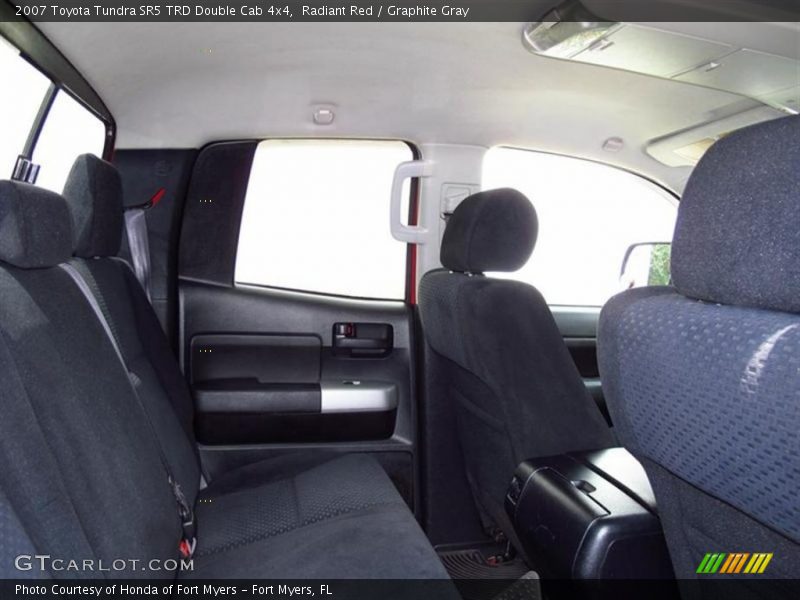 Radiant Red / Graphite Gray 2007 Toyota Tundra SR5 TRD Double Cab 4x4