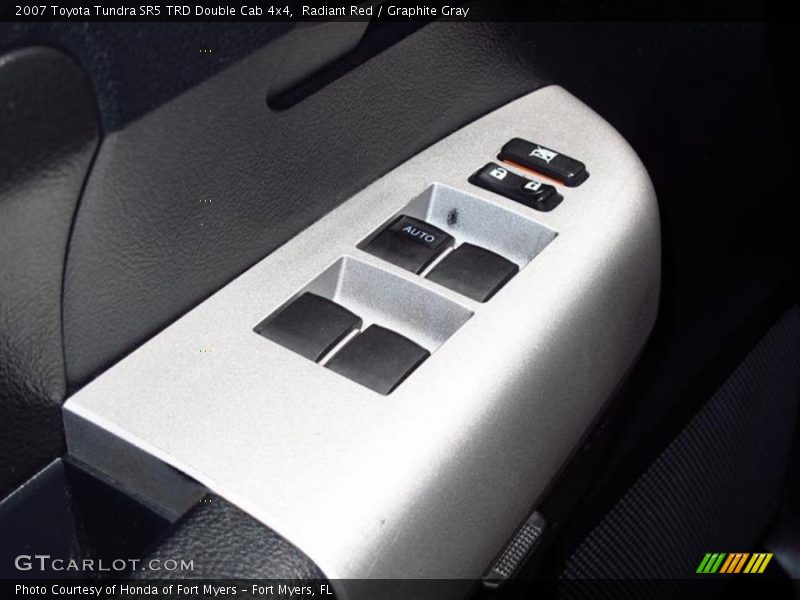 Radiant Red / Graphite Gray 2007 Toyota Tundra SR5 TRD Double Cab 4x4