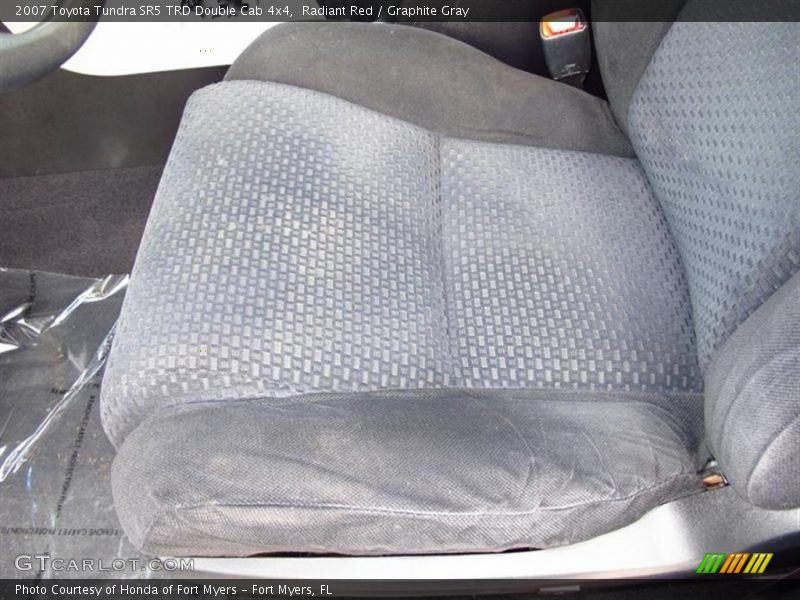 Radiant Red / Graphite Gray 2007 Toyota Tundra SR5 TRD Double Cab 4x4
