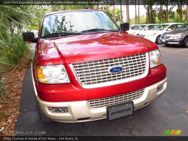 Redfire Metallic / Medium Parchment 2006 Ford Expedition Eddie Bauer