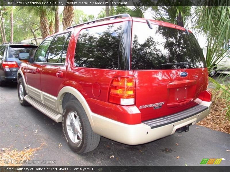 Redfire Metallic / Medium Parchment 2006 Ford Expedition Eddie Bauer