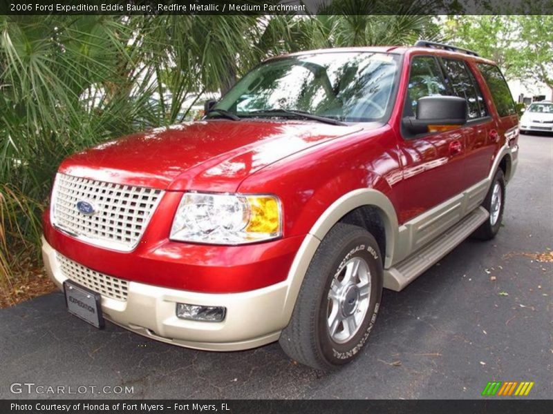 Redfire Metallic / Medium Parchment 2006 Ford Expedition Eddie Bauer