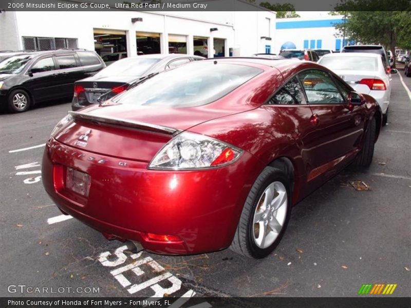 Ultra Red Pearl / Medium Gray 2006 Mitsubishi Eclipse GS Coupe