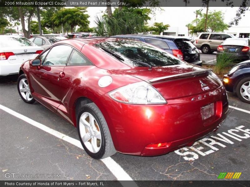 Ultra Red Pearl / Medium Gray 2006 Mitsubishi Eclipse GS Coupe