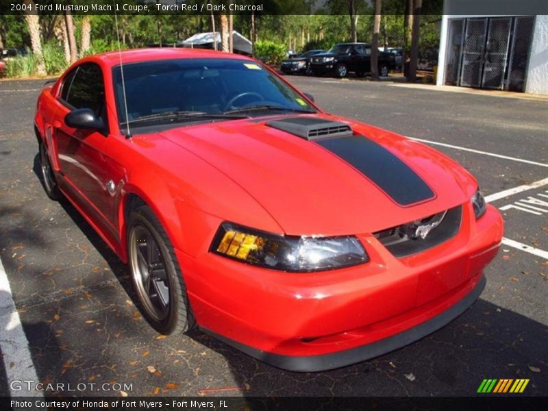 Torch Red / Dark Charcoal 2004 Ford Mustang Mach 1 Coupe