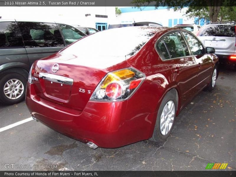 Tuscan Sun Red / Charcoal 2010 Nissan Altima 2.5