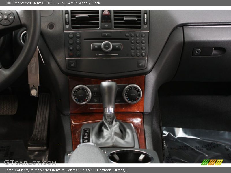Arctic White / Black 2008 Mercedes-Benz C 300 Luxury