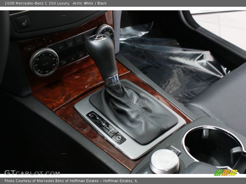 Arctic White / Black 2008 Mercedes-Benz C 300 Luxury