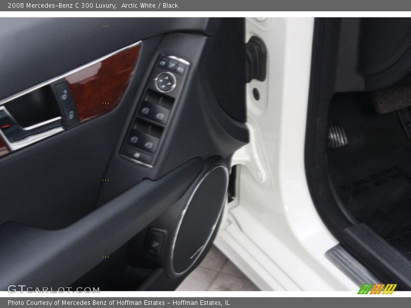 Arctic White / Black 2008 Mercedes-Benz C 300 Luxury