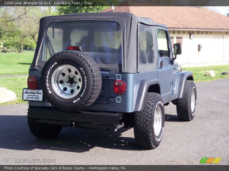 Gun Metal Pearl / Gray 1998 Jeep Wrangler SE 4x4