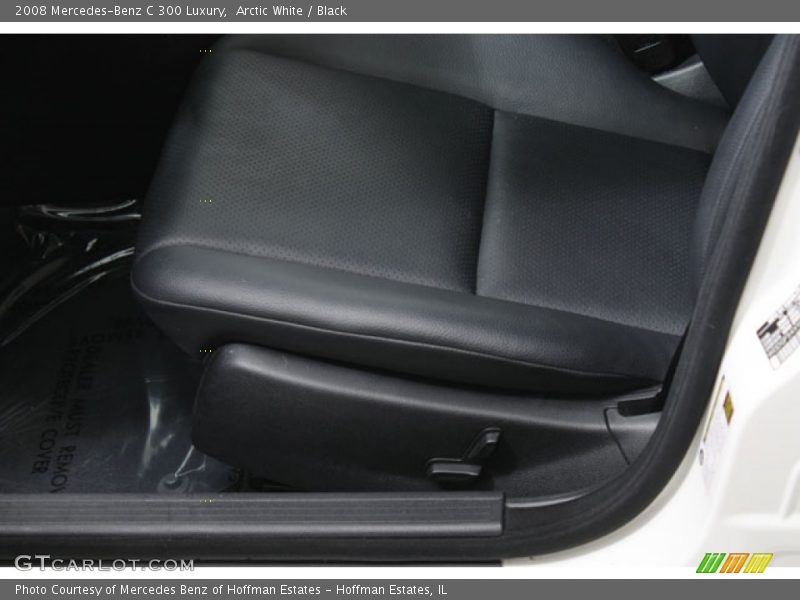 Arctic White / Black 2008 Mercedes-Benz C 300 Luxury