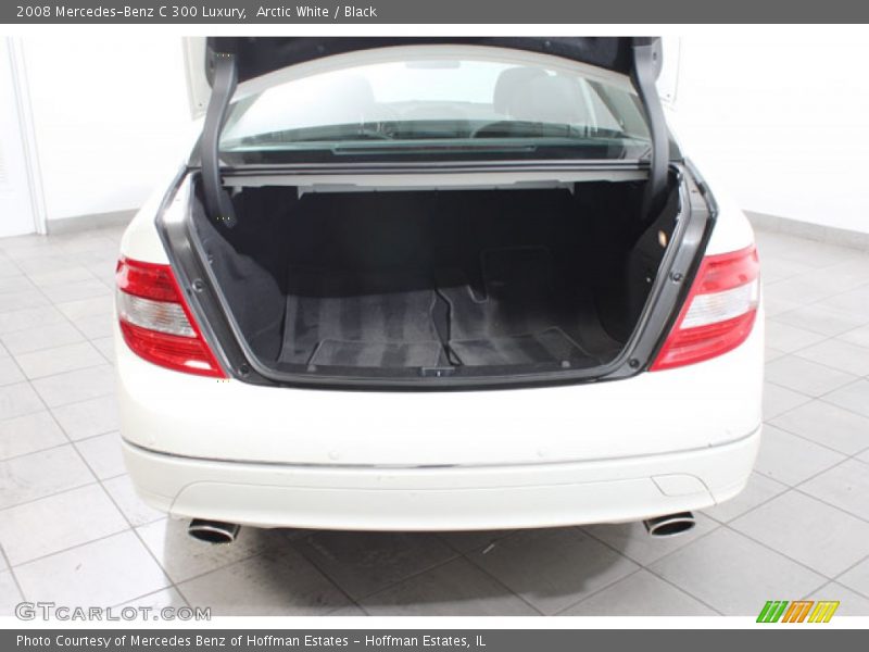 Arctic White / Black 2008 Mercedes-Benz C 300 Luxury