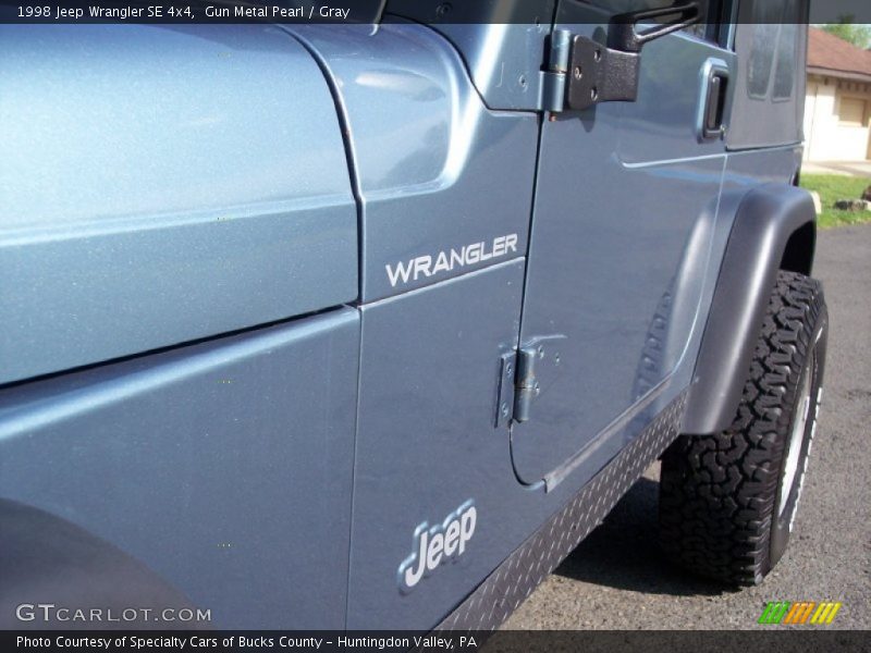 Gun Metal Pearl / Gray 1998 Jeep Wrangler SE 4x4