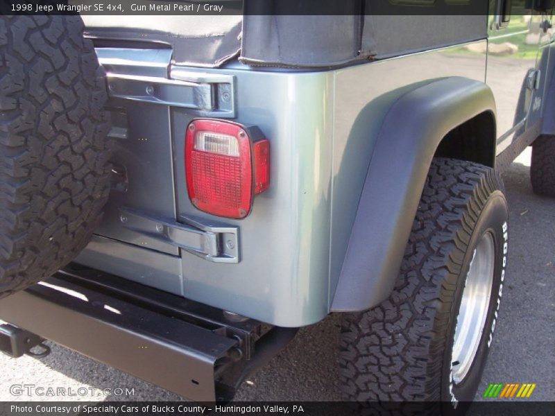 Gun Metal Pearl / Gray 1998 Jeep Wrangler SE 4x4