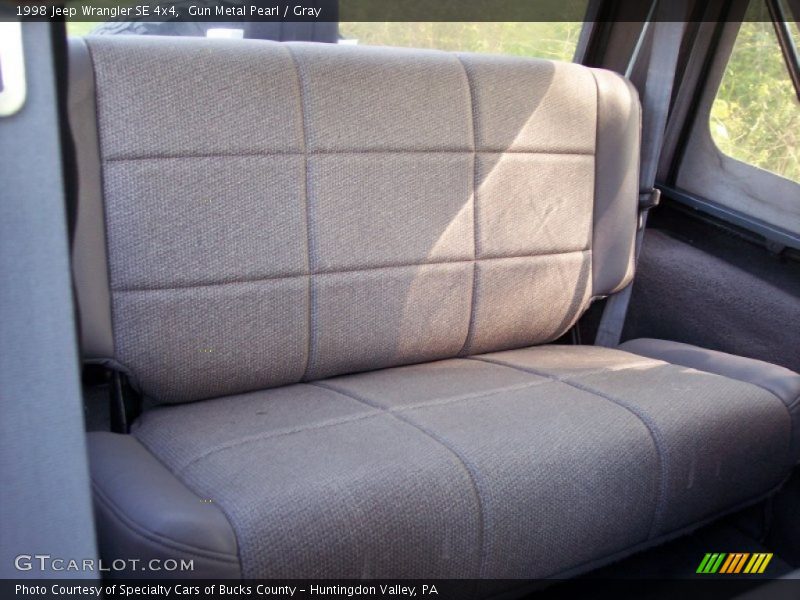 Gun Metal Pearl / Gray 1998 Jeep Wrangler SE 4x4