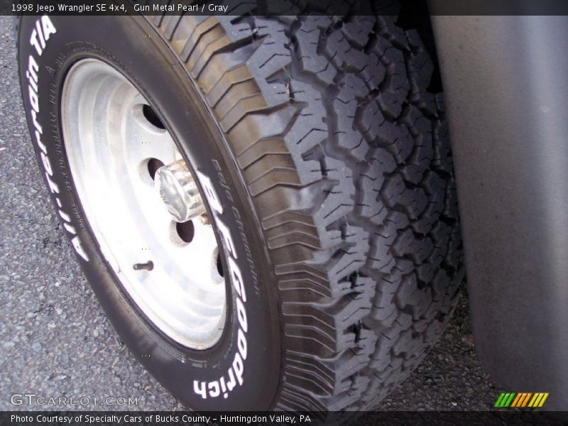 Gun Metal Pearl / Gray 1998 Jeep Wrangler SE 4x4