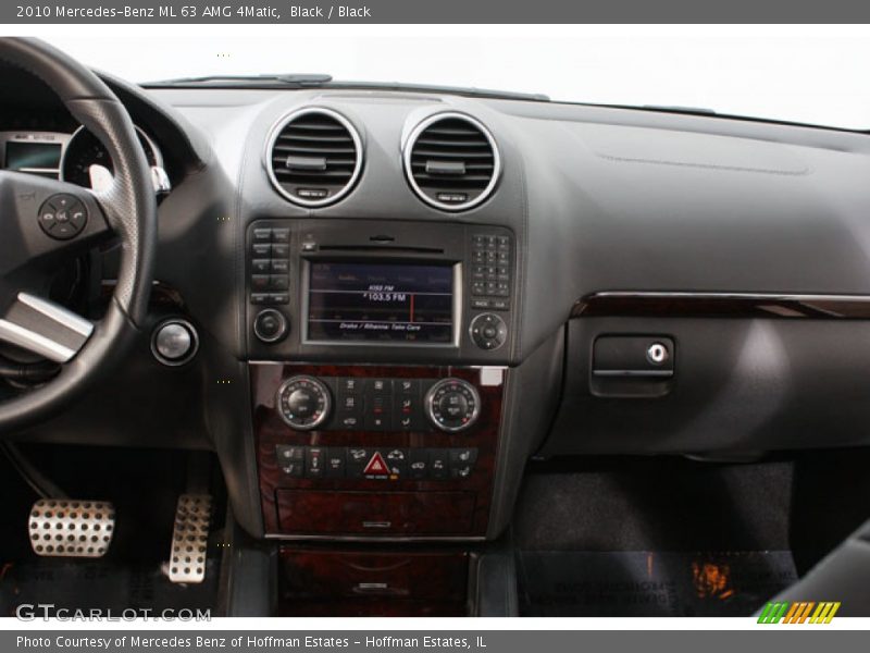 Black / Black 2010 Mercedes-Benz ML 63 AMG 4Matic