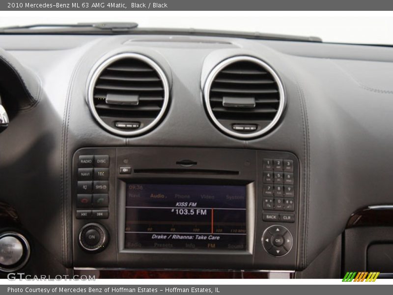 Controls of 2010 ML 63 AMG 4Matic