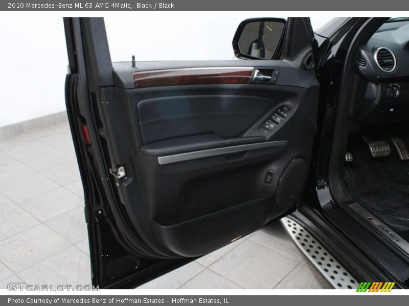 Black / Black 2010 Mercedes-Benz ML 63 AMG 4Matic