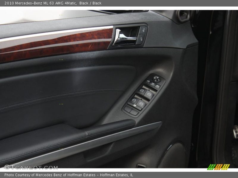 Black / Black 2010 Mercedes-Benz ML 63 AMG 4Matic