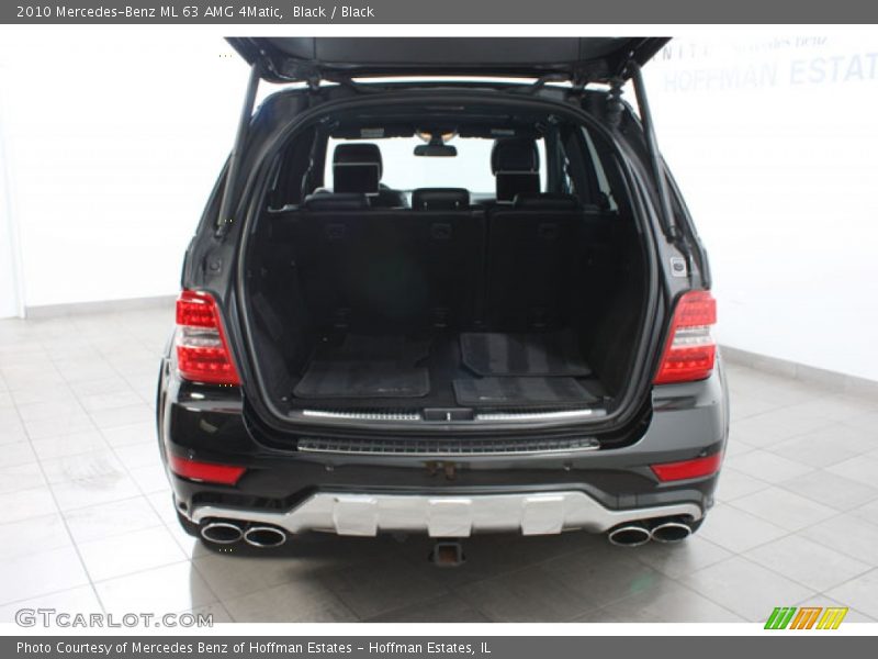 Black / Black 2010 Mercedes-Benz ML 63 AMG 4Matic