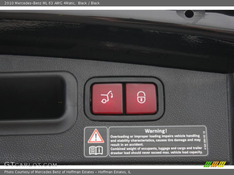Black / Black 2010 Mercedes-Benz ML 63 AMG 4Matic