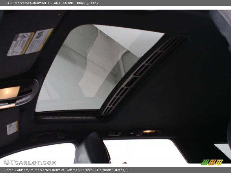 Black / Black 2010 Mercedes-Benz ML 63 AMG 4Matic