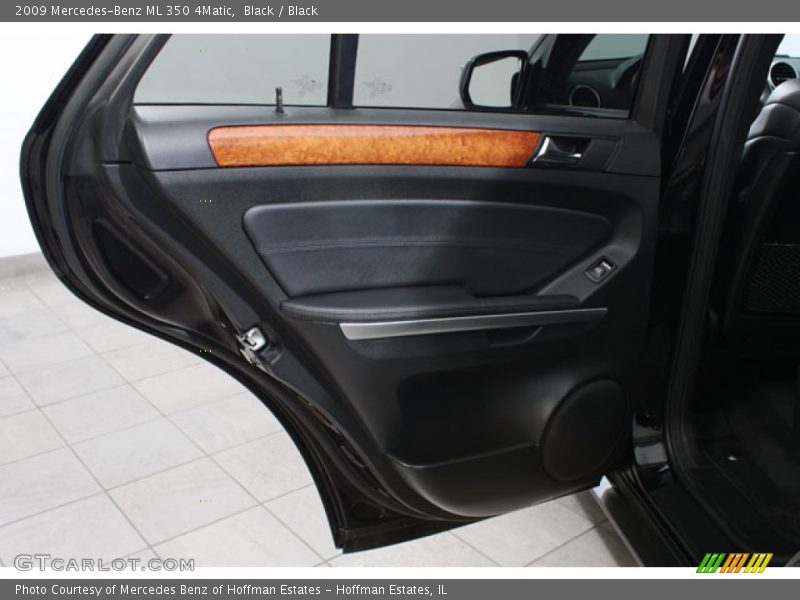 Black / Black 2009 Mercedes-Benz ML 350 4Matic
