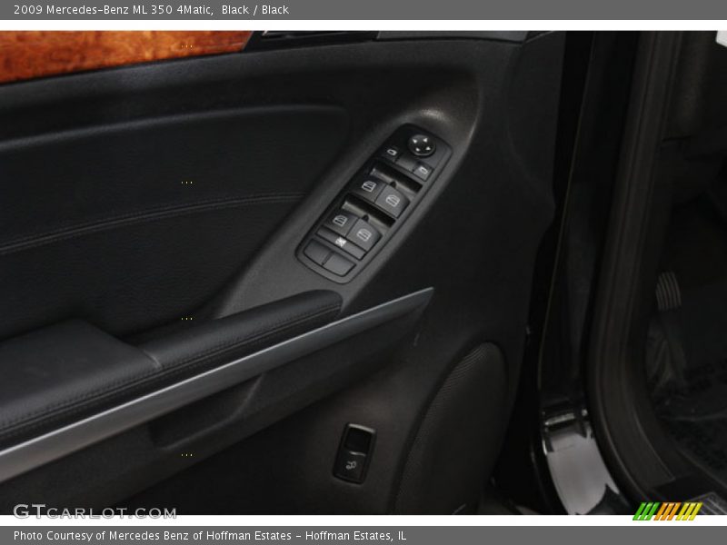 Black / Black 2009 Mercedes-Benz ML 350 4Matic