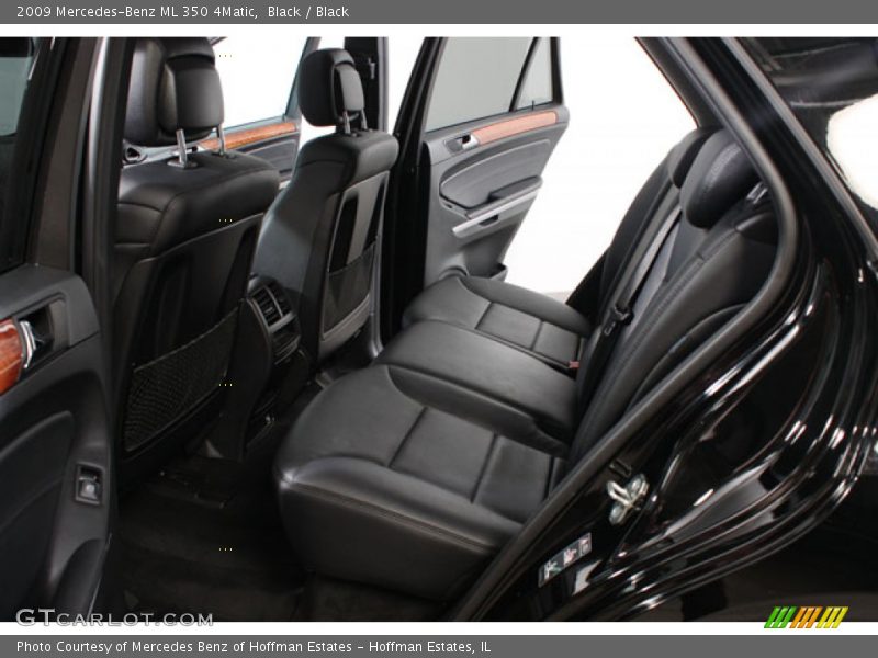 Black / Black 2009 Mercedes-Benz ML 350 4Matic