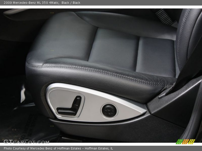 Black / Black 2009 Mercedes-Benz ML 350 4Matic