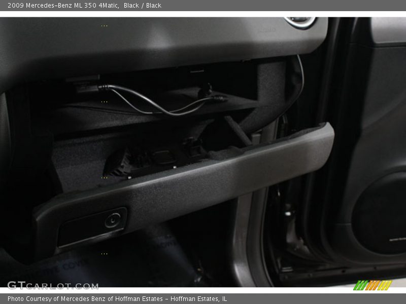 Black / Black 2009 Mercedes-Benz ML 350 4Matic