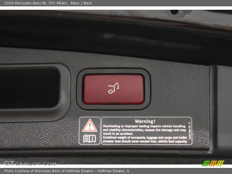 Black / Black 2009 Mercedes-Benz ML 350 4Matic